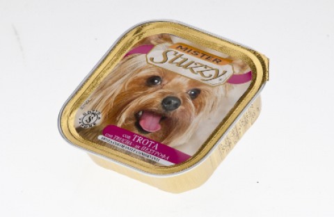 Vlažna hrana za pse Stuzzy Mr. Stuzzy Dog pastrmka 150gr